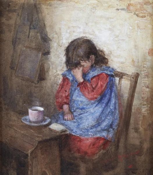 Sleepy-head by Robert Gemmell Hutchison