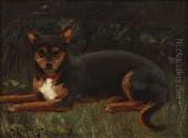 Missy Oil Painting by Robert Gemmell Hutchison