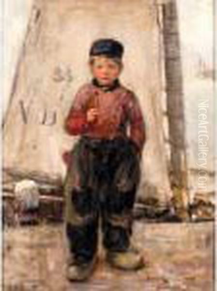 The Dutch Boy Oil Painting by Robert Gemmell Hutchison