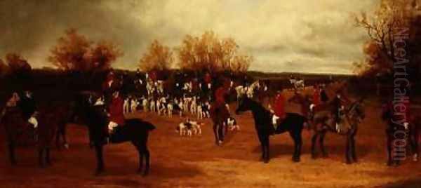 Before the Hunt Oil Painting by Sylvester Martin