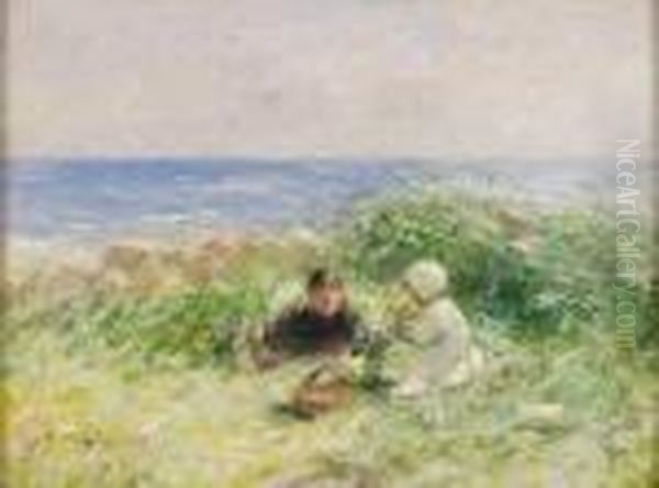 Amongst The Bents Oil Painting by Robert Gemmell Hutchison