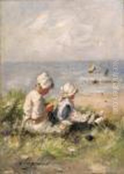 Among The Bents Oil Painting by Robert Gemmell Hutchison