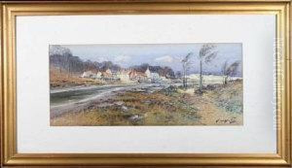 In Holywell Dene, Northumberland Oil Painting by Thomas Swift Hutton