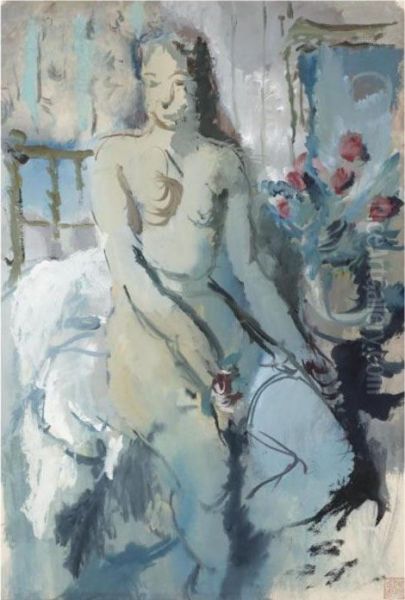 Nude Oil Painting by Alexander Evgenievich Yakovlev