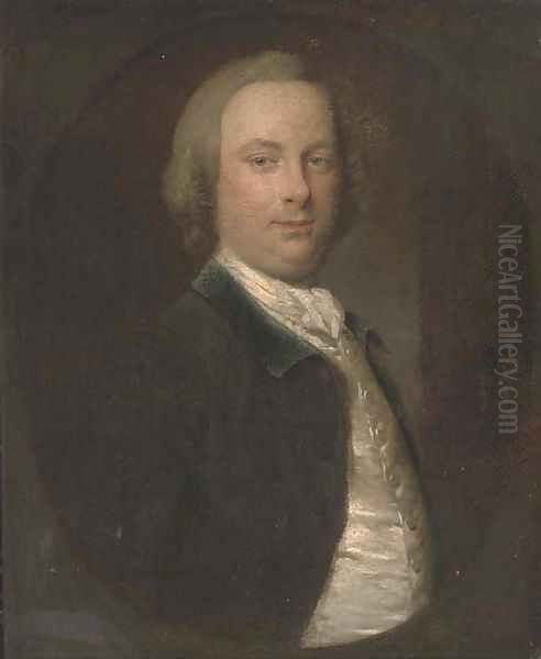 Portrait of Sir Henry Erskine Oil Painting by Frans Van Der Mijn