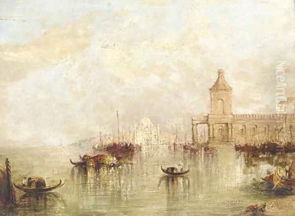 The Bacino From San Marco Oil Painting by Francis Moltino