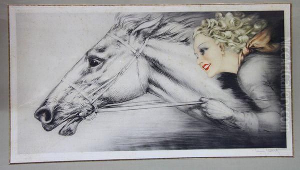 Vitesse Oil Painting by Louis Icart