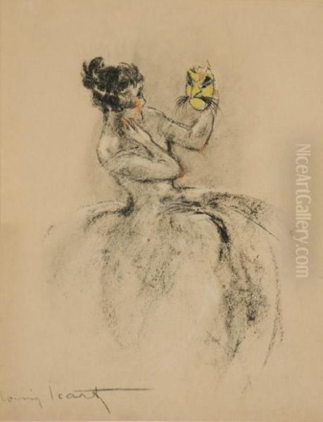 Untitled Oil Painting by Louis Icart