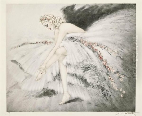 Fair Dancer Oil Painting by Louis Icart