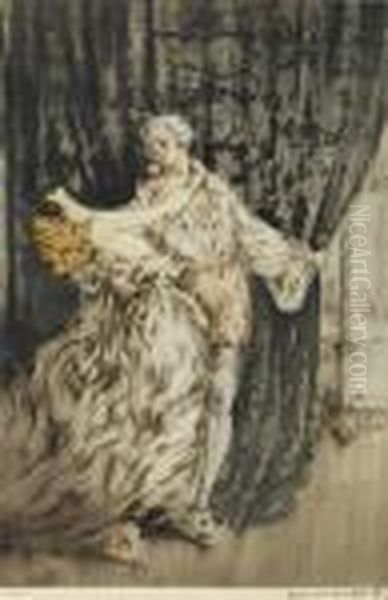 Casanova. Oil Painting by Louis Icart