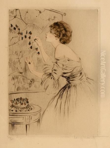 The Strategist, From Chronicles Of Women by Louis Icart