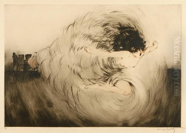 Voice Of The Cannon Oil Painting by Louis Icart