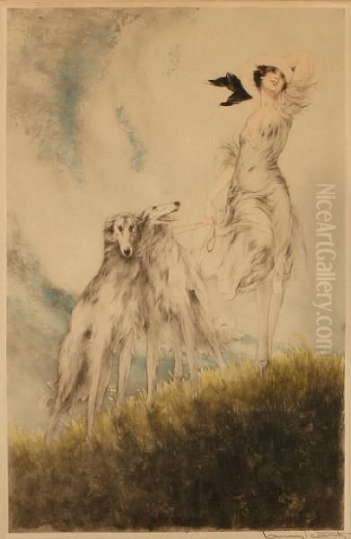 Joy Of Life Oil Painting by Louis Icart