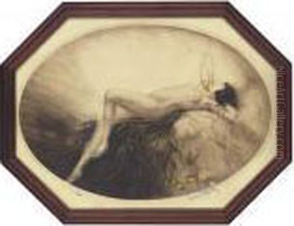 'eve' Oil Painting by Louis Icart