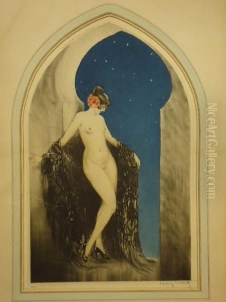 Spanish Nights Oil Painting by Louis Icart