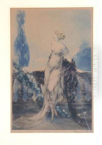 Werther Oil Painting by Louis Icart