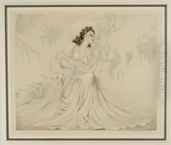 Wisteria by Louis Icart