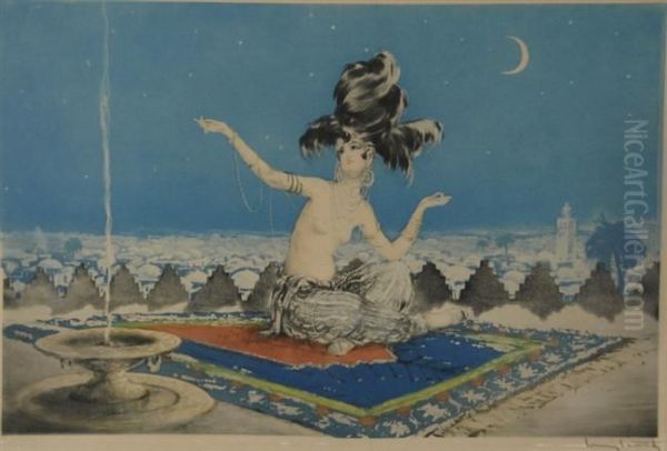 Scheherazade Oil Painting by Louis Icart