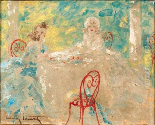 Tete A Tete by Louis Icart