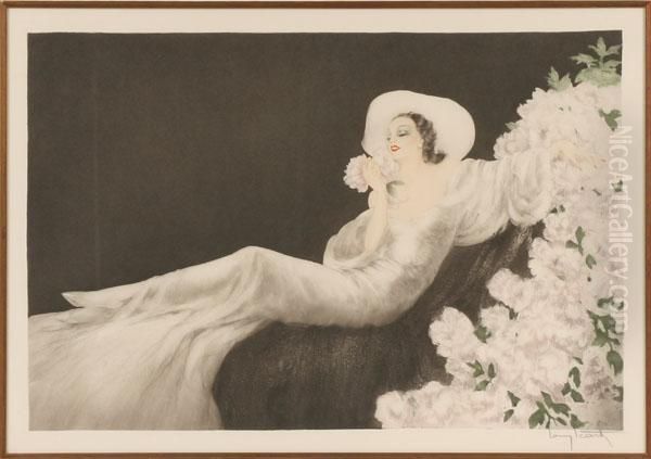 Love's Blossoms Oil Painting by Louis Icart