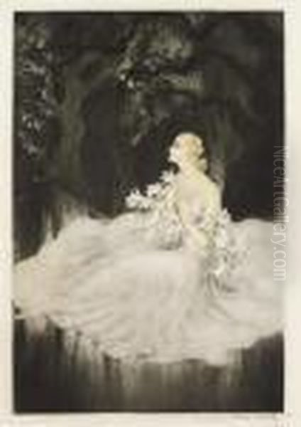 Le Lis by Louis Icart