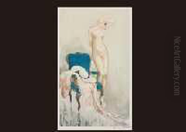 Beatiful Models Oil Painting by Louis Icart