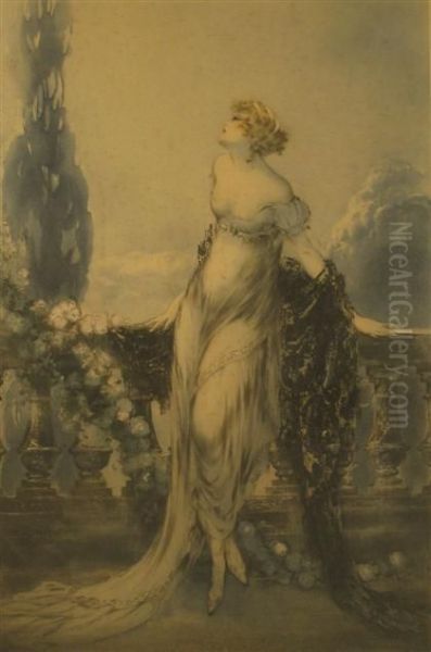 Werther Oil Painting by Louis Icart