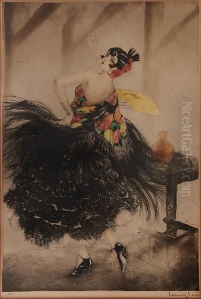 Carmen Oil Painting by Louis Icart