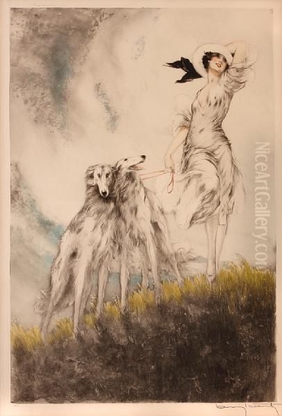 Joy Of Life Oil Painting by Louis Icart