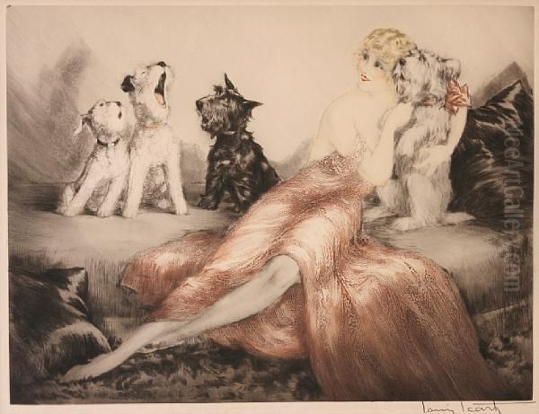 Perfect Harmony Oil Painting by Louis Icart