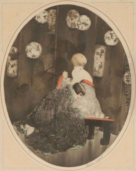 Tea by Louis Icart