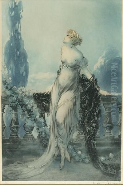 Werther Oil Painting by Louis Icart