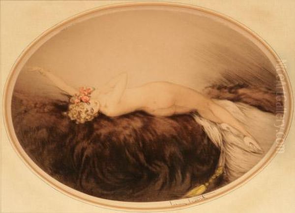 Venus Oil Painting by Louis Icart