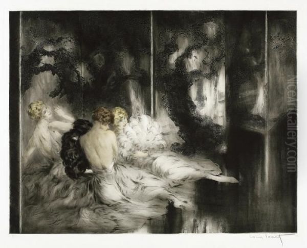 Anticipation Oil Painting by Louis Icart