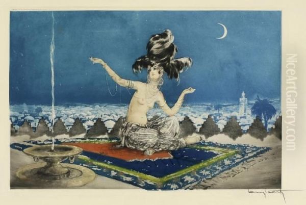 Scheherezade Oil Painting by Louis Icart