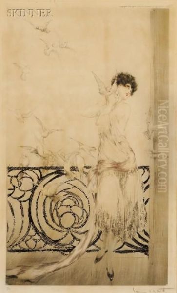 Les Juillards Oil Painting by Louis Icart