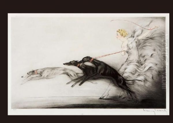 Speed I Oil Painting by Louis Icart