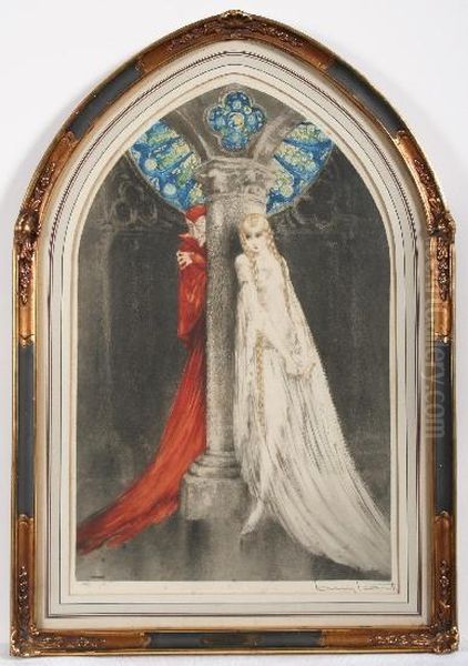 Faust Oil Painting by Louis Icart