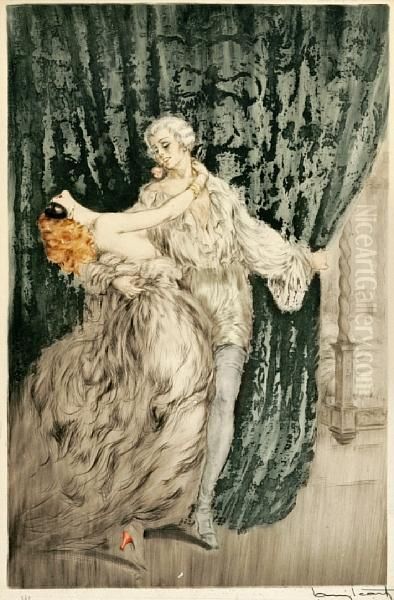 Casanova Oil Painting by Louis Icart