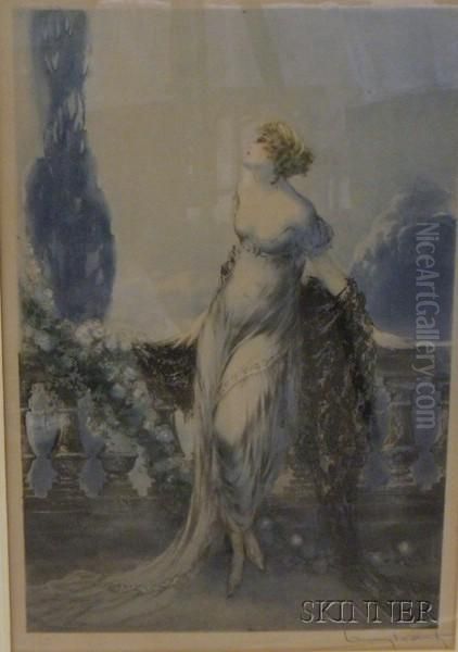 Werther Oil Painting by Louis Icart