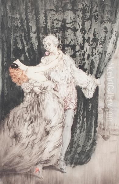 Casanova Oil Painting by Louis Icart