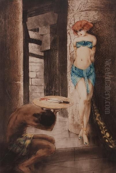 Salome Oil Painting by Louis Icart