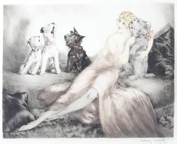 Perfect Harmony Oil Painting by Louis Icart