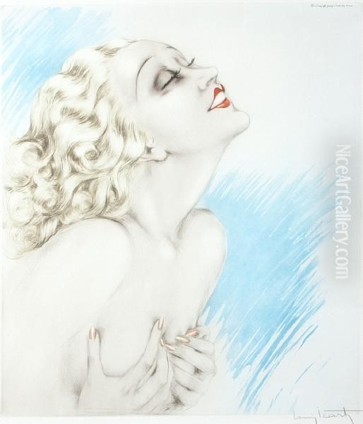 Ecstasy Oil Painting by Louis Icart