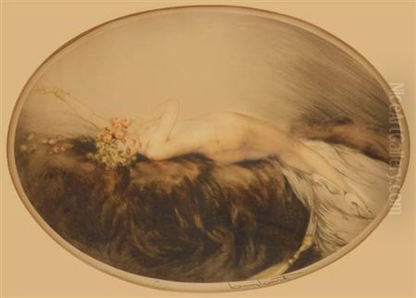 Venus Oil Painting by Louis Icart