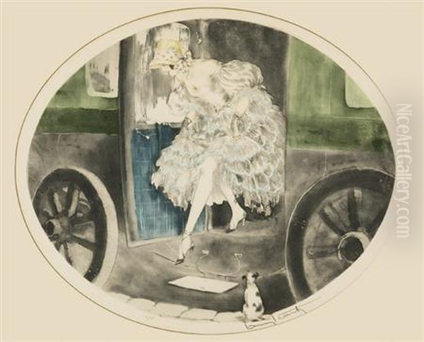 Eighteen-thirty Oil Painting by Louis Icart