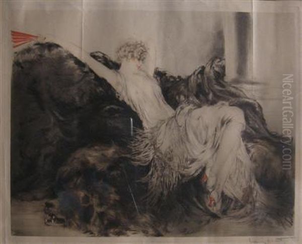 Laziness by Louis Icart