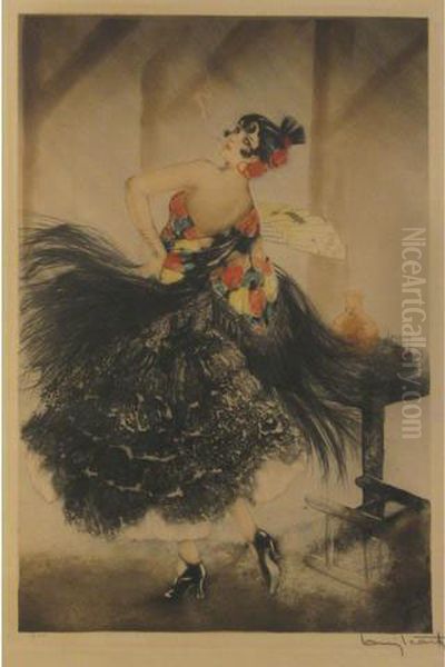 Carmen Oil Painting by Louis Icart