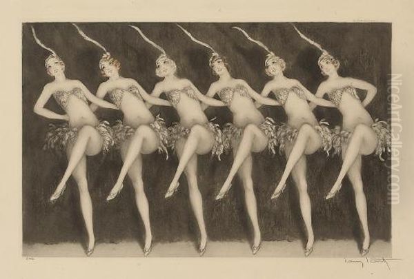 Follies Oil Painting by Louis Icart