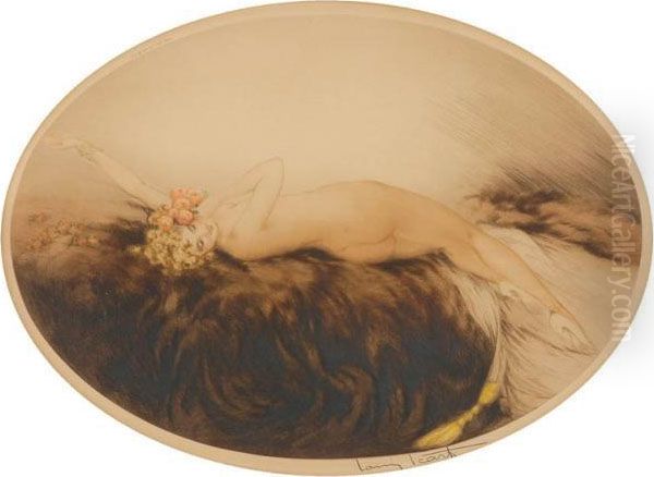 Venus (h./c./i. 355) Oil Painting by Louis Icart